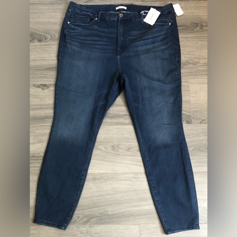 Good American Blue Jeans.